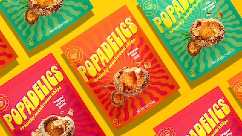 Popadelics™ Crunchy Mushroom Chips Are Reimagining Shiitake Mushrooms